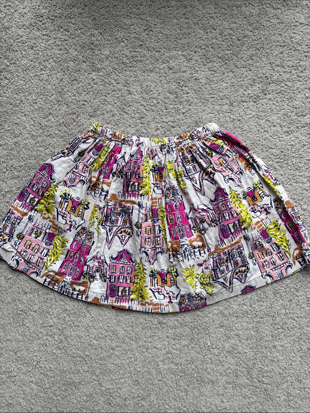 Lands’ End Kids city-print skort!